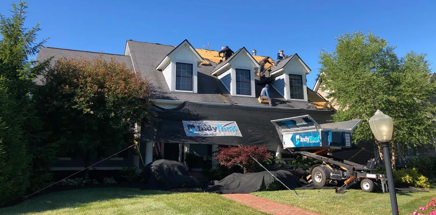 Roof inspection documented on a Sawyer Walk home